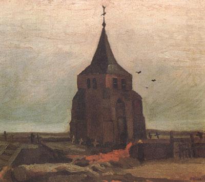 The Old Church Tower Nuenen (nn04), Vincent Van Gogh